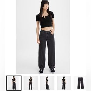 LEVIS BAGGY DAD WOMEN'S JEANS